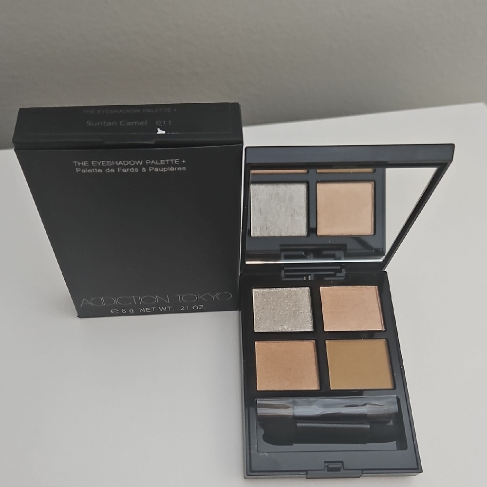 Addiction Tokyo Eyeshadow Palette In Suntan Camel 001
